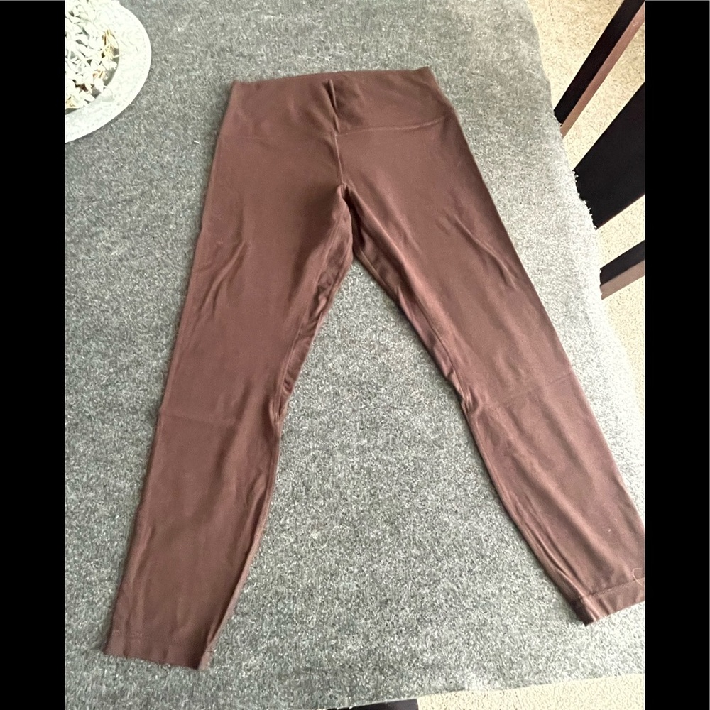 Chocolate Align leggings
